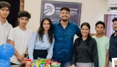 A DMCG batch celebration with Ankur Agarwal